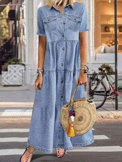Bionda | Abito lungo classico