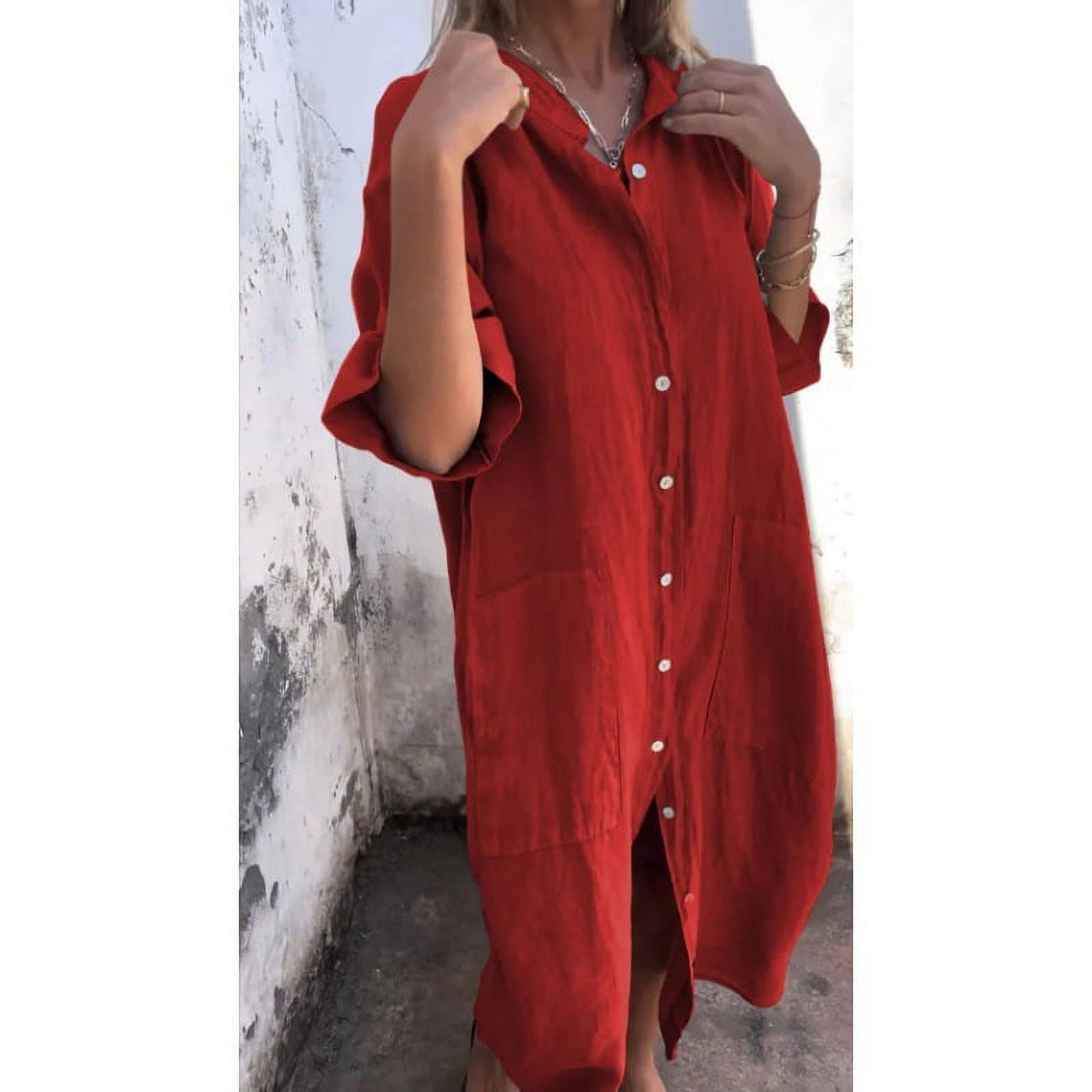 Maria | Abito in denim con tasche