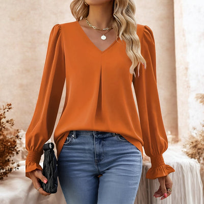 Delina | Elegante camicetta autunnale