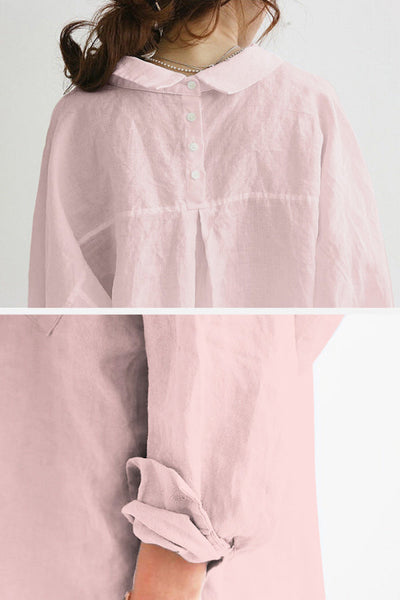 Chiara | Camicia di lino oversized