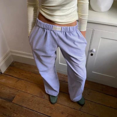 Samantha Lino Pantaloni Uomo – Design Elegante e Fluente, Comfort Ottimale-2