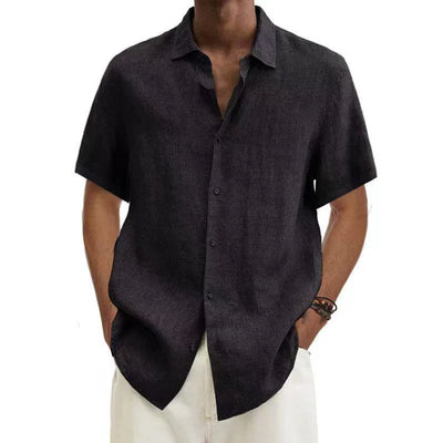 Adriaan | Camicia di Lino Uomo Elegante e Traspirante-2