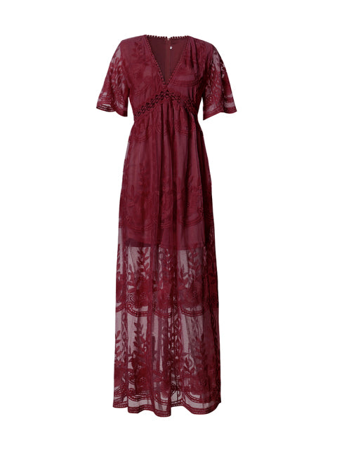 Variant image for Merlinda | Vestito Lungo Elegante - Fluido e Traspirante-5