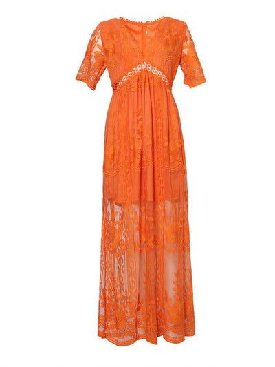 Merlinda | Vestito Lungo Elegante - Fluido e Traspirante-5