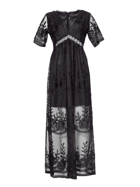 Variant image for Merlinda | Vestito Lungo Elegante - Fluido e Traspirante-9