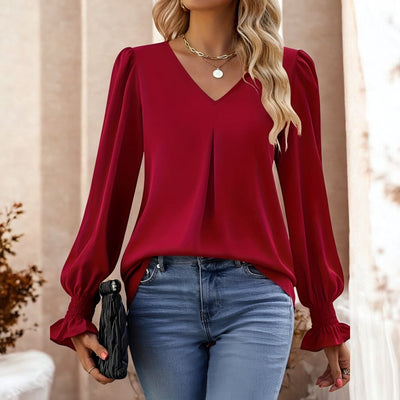 Delina | Elegante camicetta autunnale