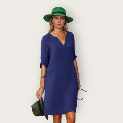 Alessia | Abito elegante con scollatura a V