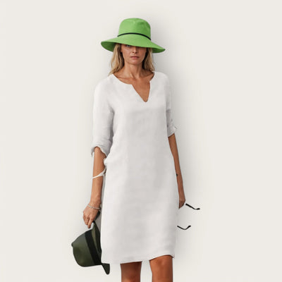 Alessia | Abito elegante con scollatura a V