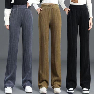 Simona | Pantaloni caldi con elastico in vita