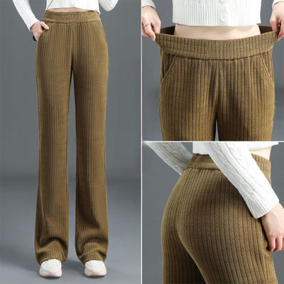 Simona | Pantaloni caldi con elastico in vita