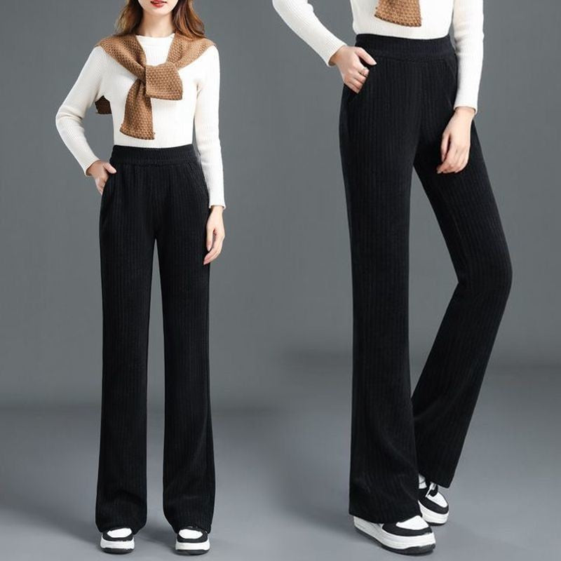 Simona | Pantaloni caldi con elastico in vita