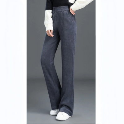 Simona | Pantaloni caldi con elastico in vita