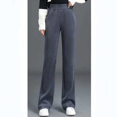 Simona | Pantaloni caldi con elastico in vita
