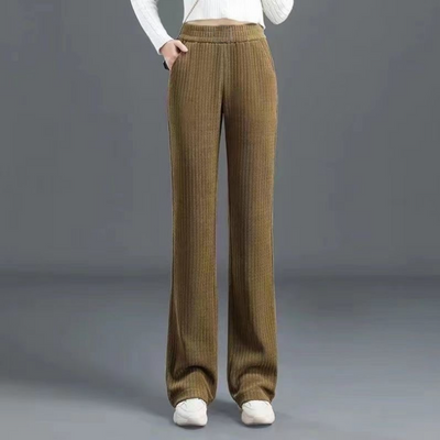 Simona | Pantaloni caldi con elastico in vita