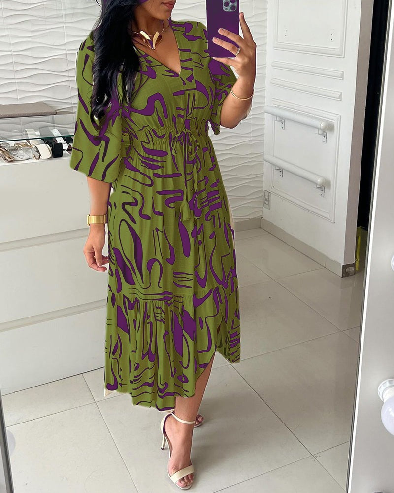 Lindi | Abito con scollo a V