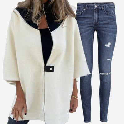 Eleanora | Giacca casual con collo alto