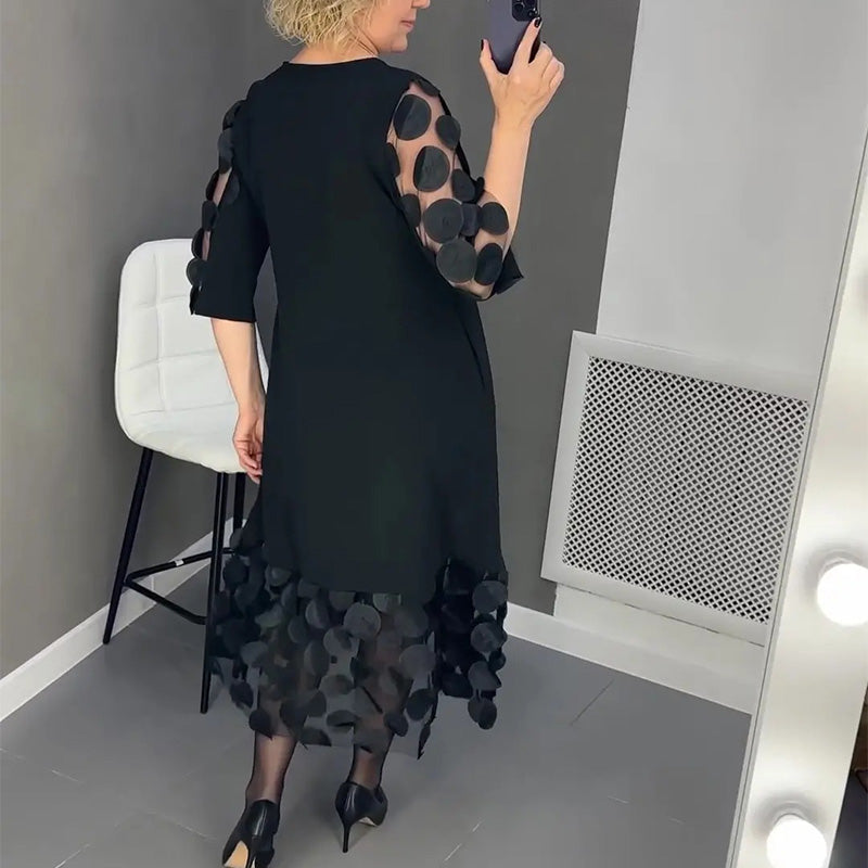 Cecilia | Robe évasée grandes tailles