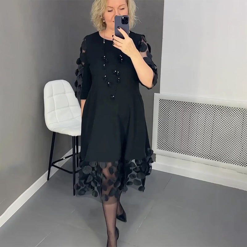Cecilia | Robe évasée grandes tailles