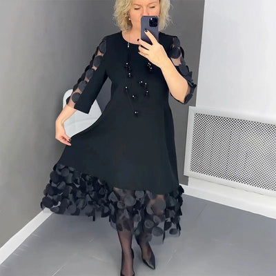 Cecilia | Robe évasée grandes tailles