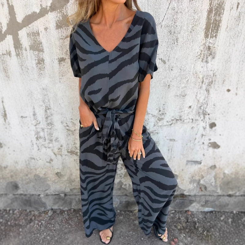 Noemi | Elegante set con scollo a V