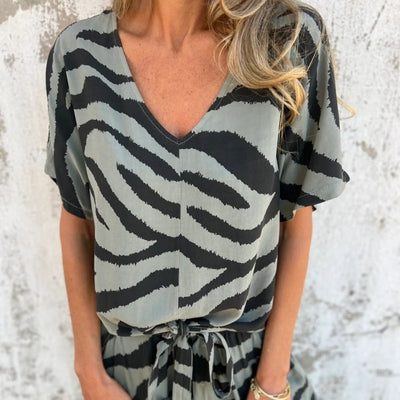 Noemi | Elegante set con scollo a V