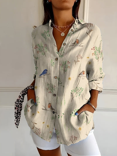 Amara | Camicia Abbottonata – Cotone Leggero-5