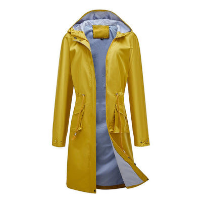 Jessika | Waterproof trench coat with hood
