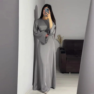 Alfonsina | Maxi abito elegante in raso