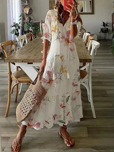 Clara | Vestito Estivo Lungo-1