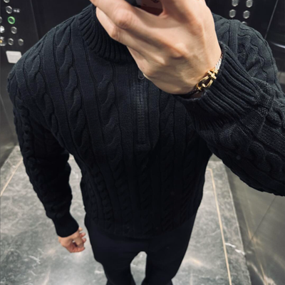 Antonio | Halbgeschlossener Rollkragenpullover