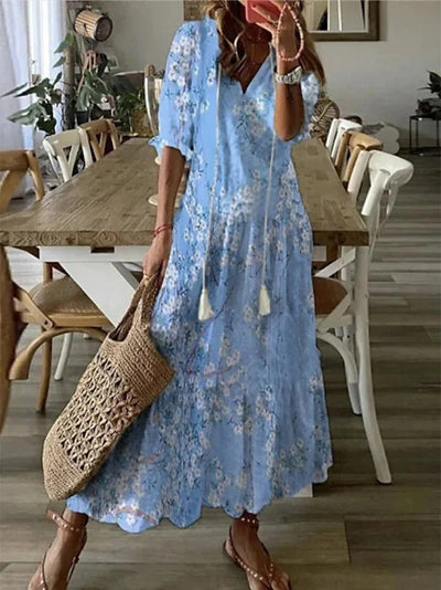 Clara | Vestito Estivo Lungo-3