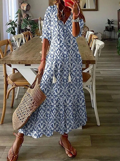 Clara | Vestito Estivo Lungo-6