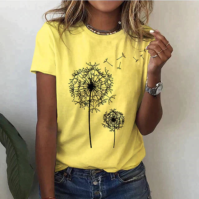 Mira | Maglietta Donna Bianco con Scollo Rotondo e Maniche Corte 6