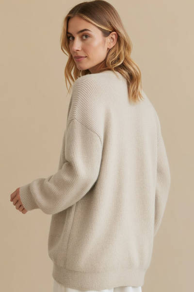Allicea | Maglione elegante con bottoni