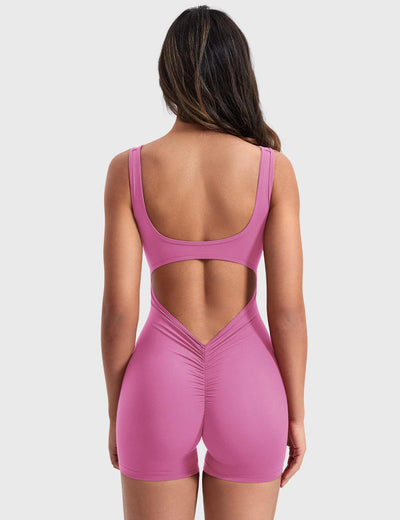 Caterina | Romper elegante con schienale a V