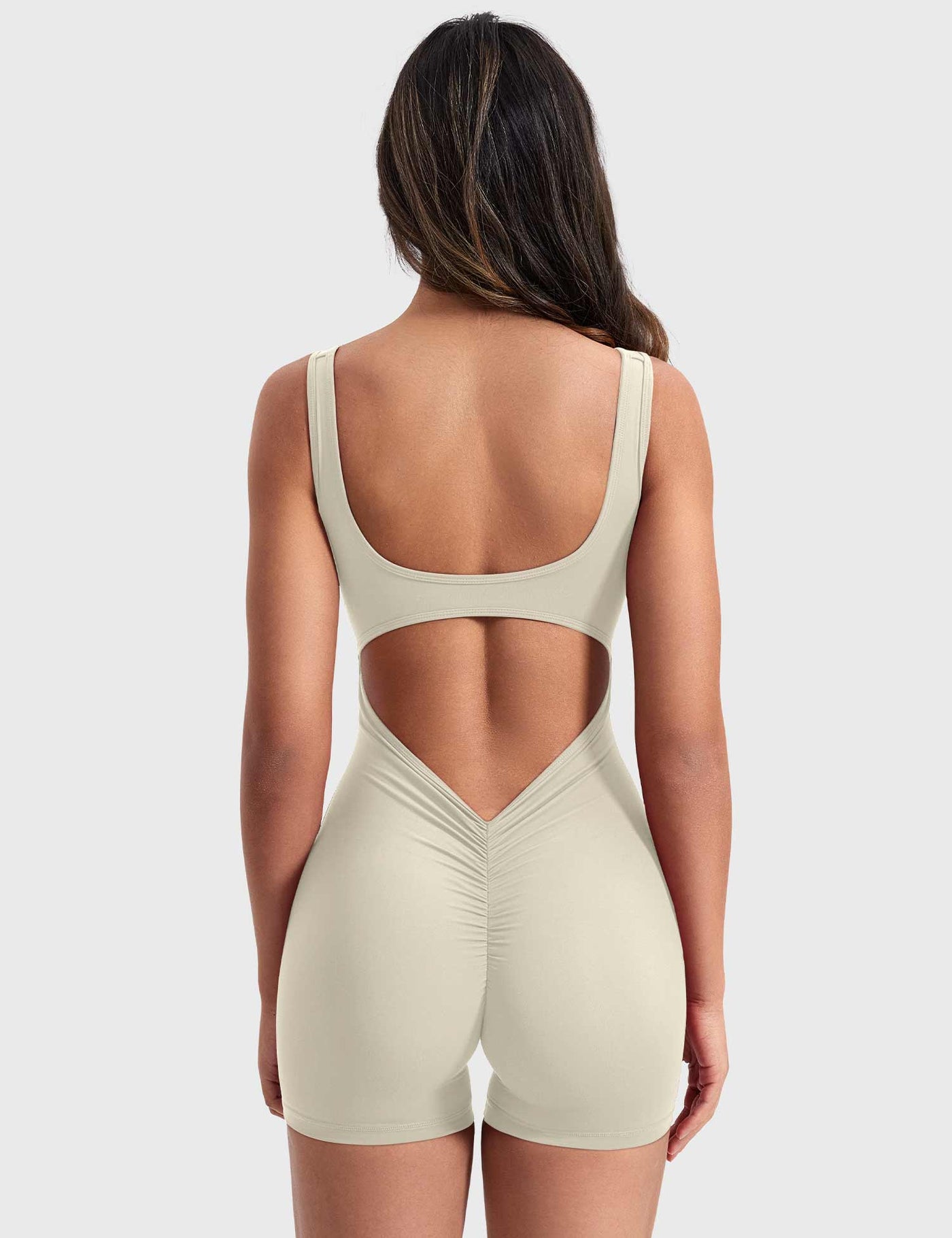 Caterina | Romper elegante con schienale a V
