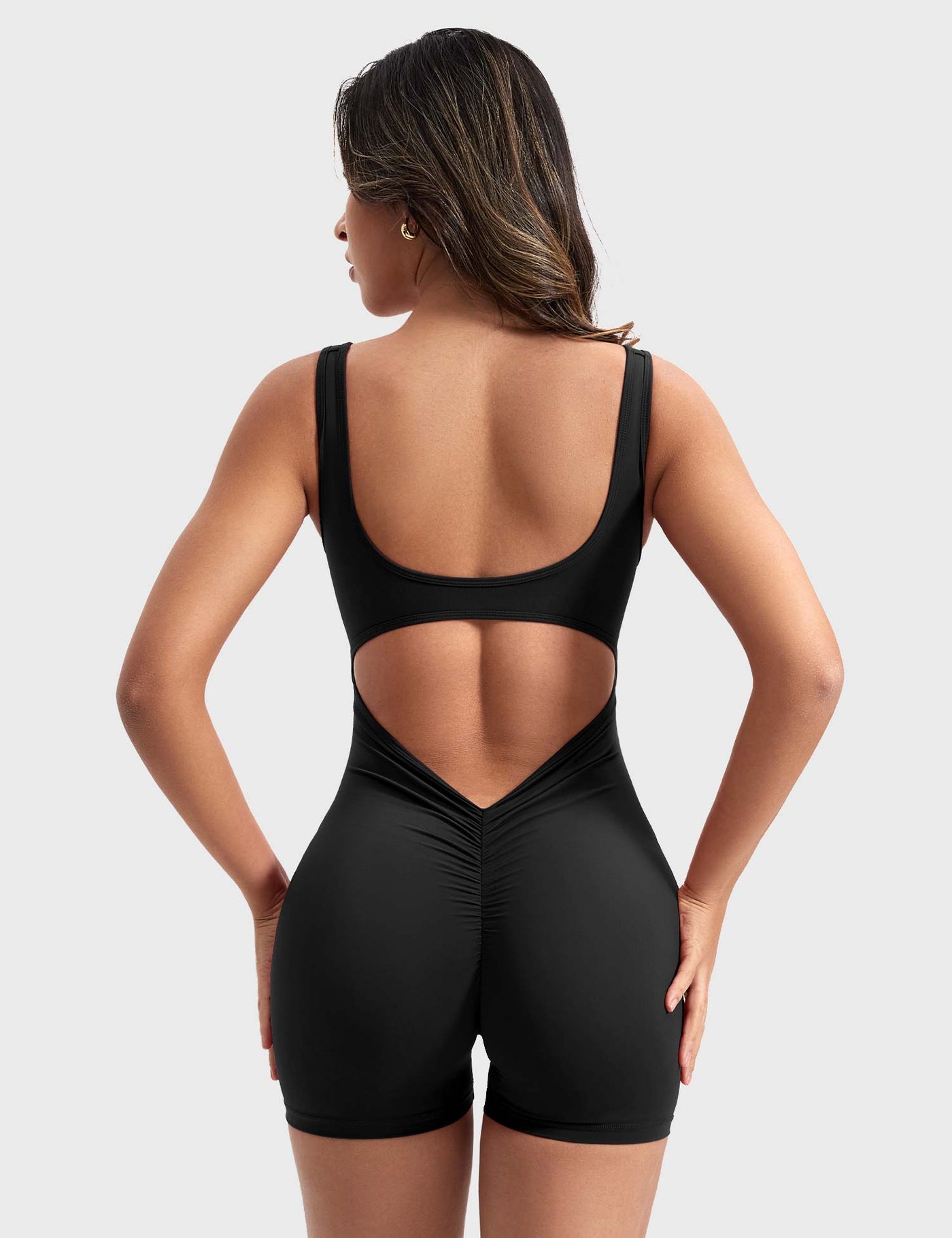 Caterina | Romper elegante con schienale a V