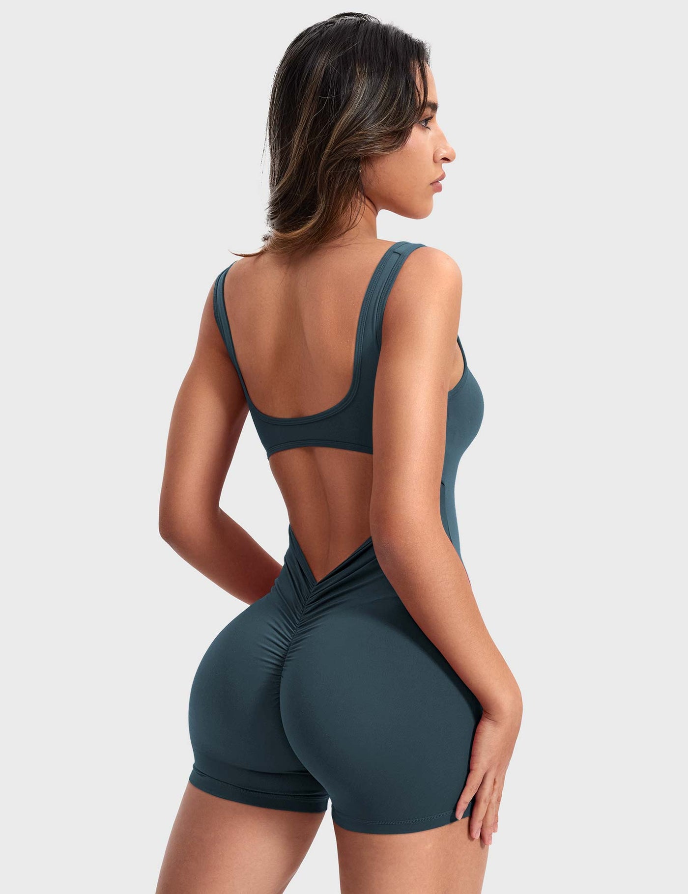Caterina | Romper elegante con schienale a V