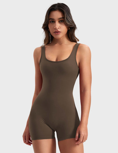 Caterina | Romper elegante con schienale a V