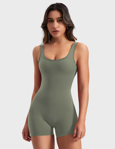 Caterina | Romper elegante con schienale a V