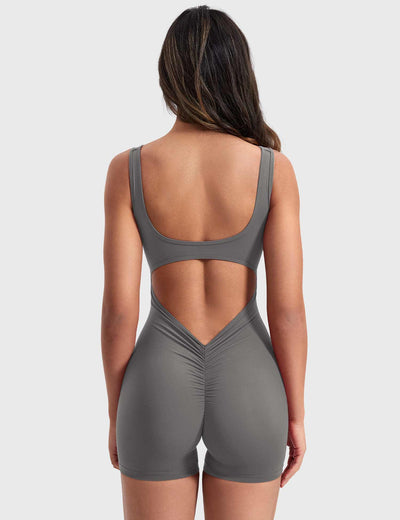 Caterina | Romper elegante con schienale a V