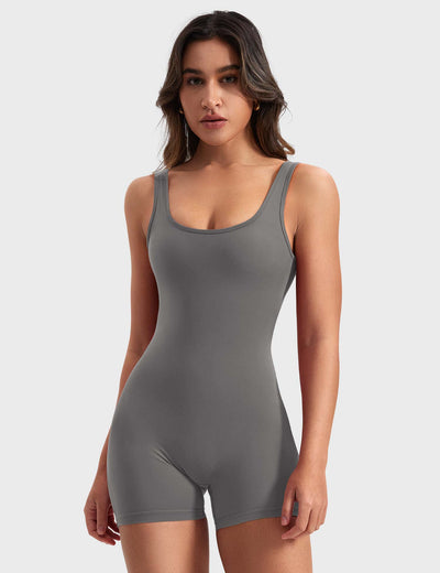 Caterina | Romper elegante con schienale a V