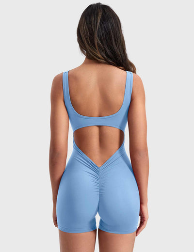 Caterina | Romper elegante con schienale a V