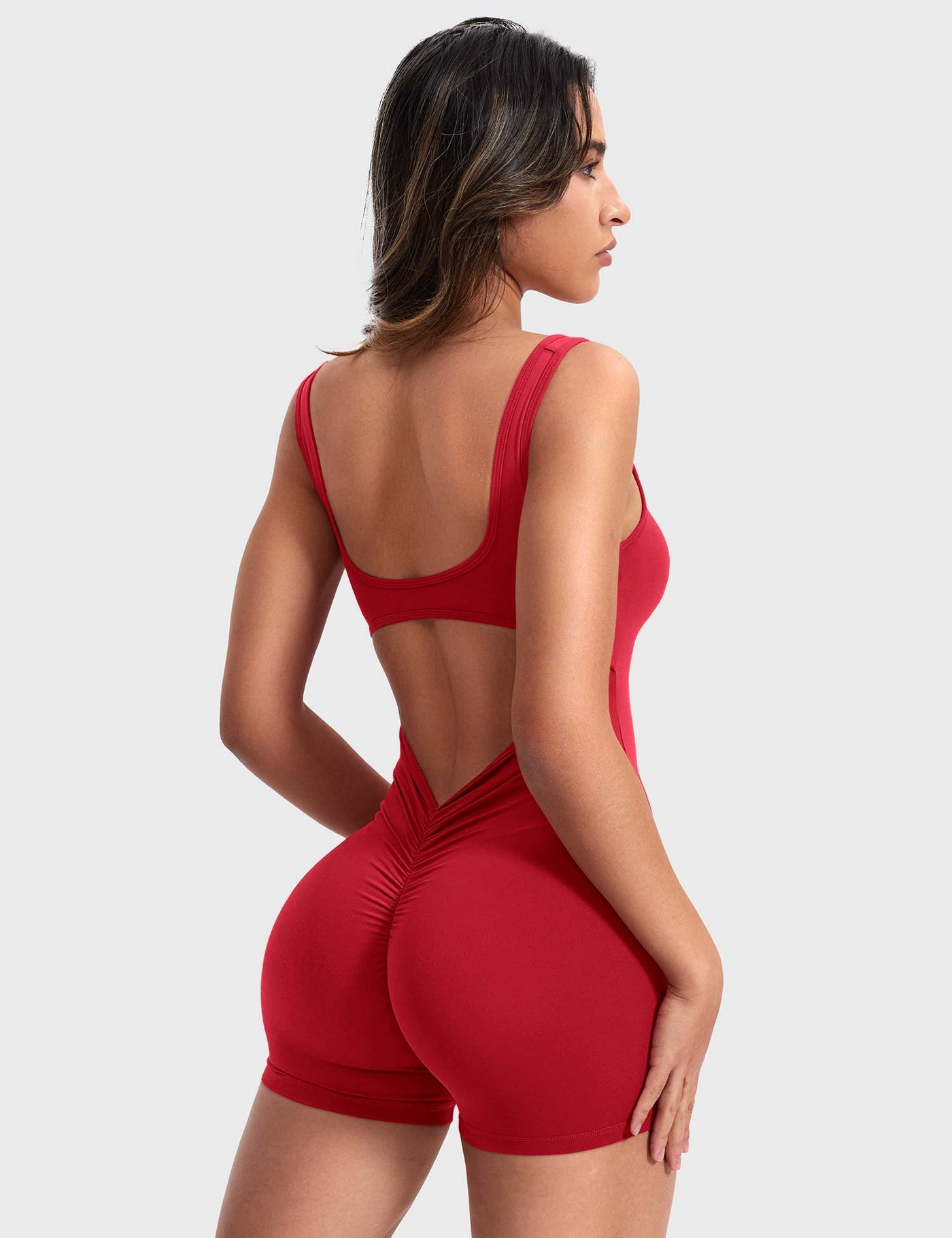 Caterina | Romper elegante con schienale a V
