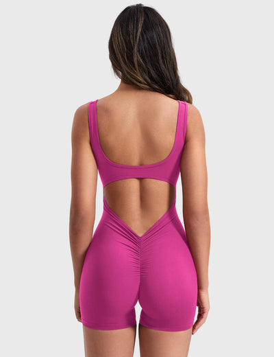Caterina | Romper elegante con schienale a V