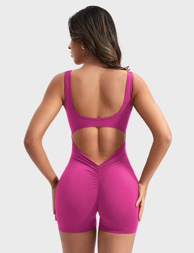 Caterina | Romper elegante con schienale a V