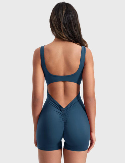 Caterina | Romper elegante con schienale a V