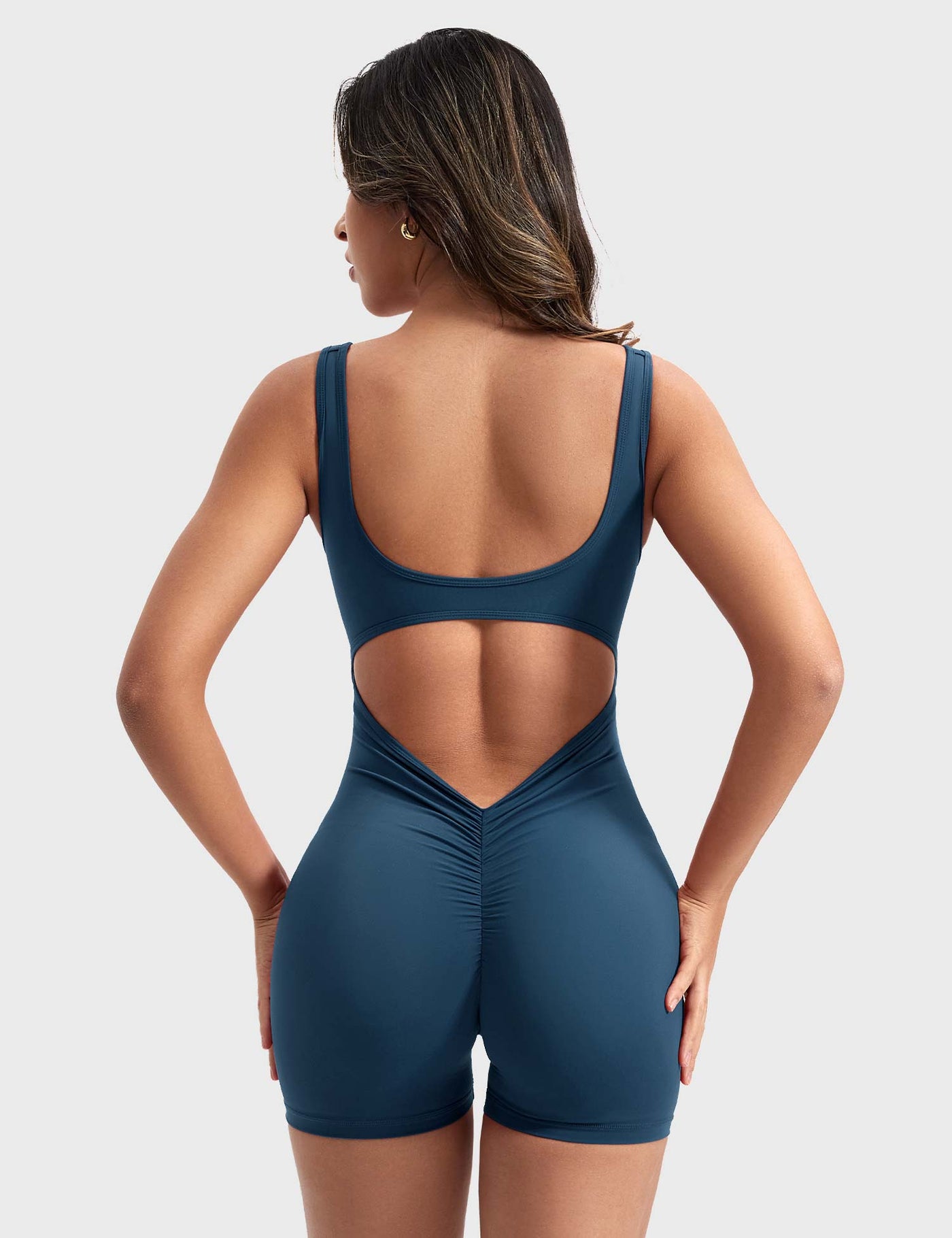 Caterina | Romper elegante con schienale a V