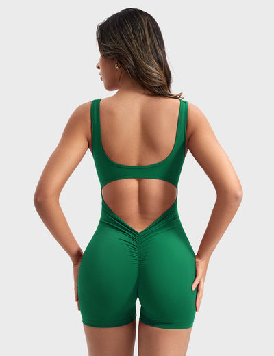 Caterina | Romper elegante con schienale a V