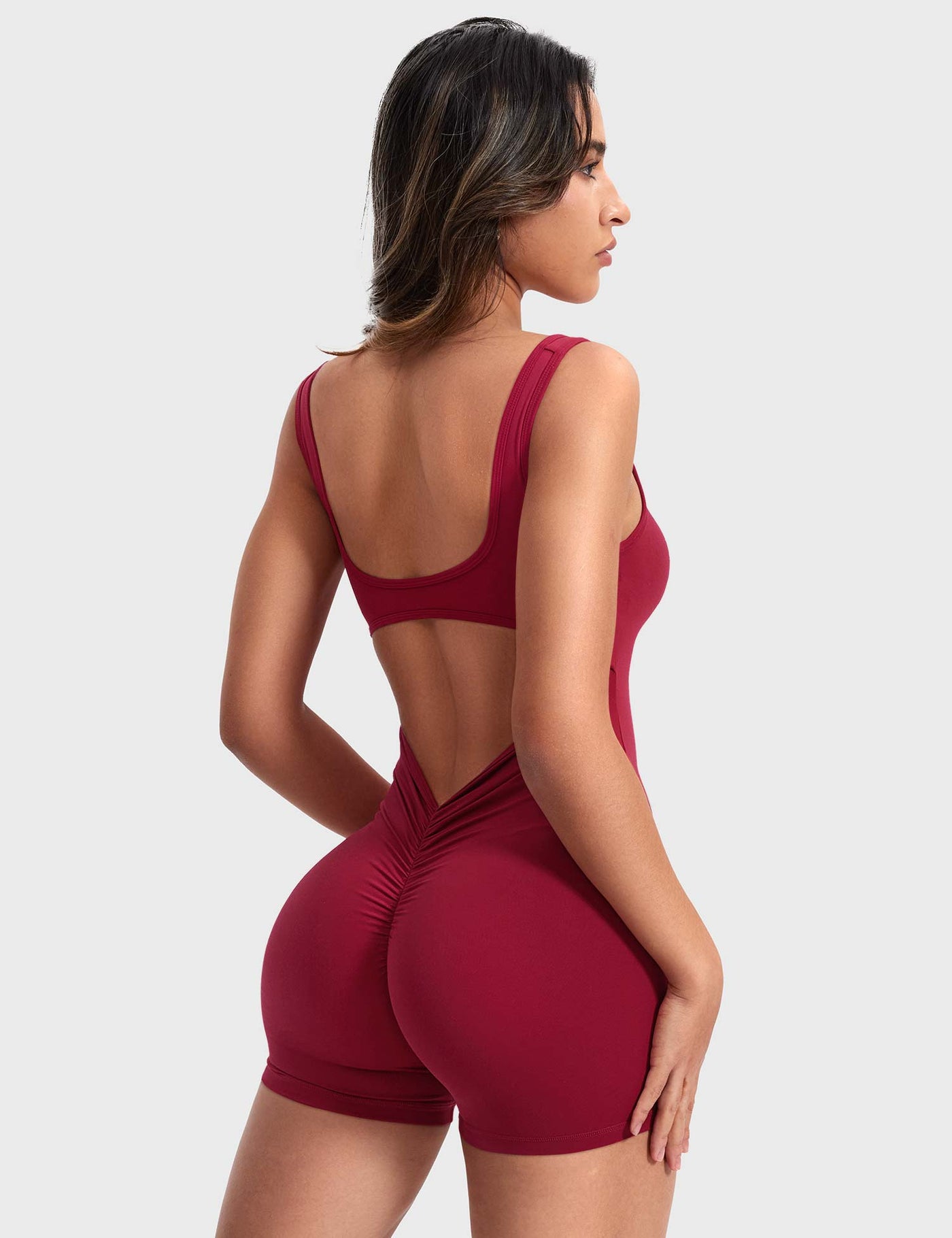 Caterina | Romper elegante con schienale a V